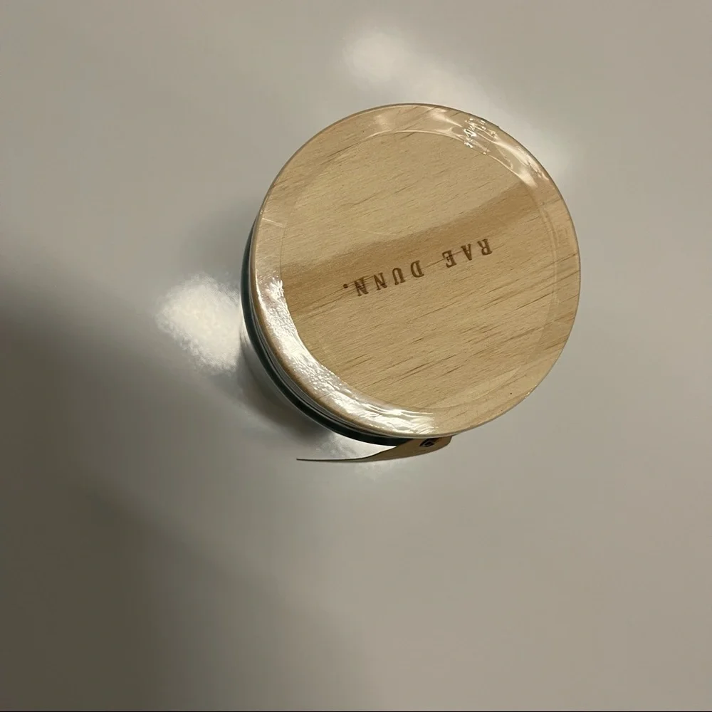 Rae Dunn Clean Jar with cotton balls
